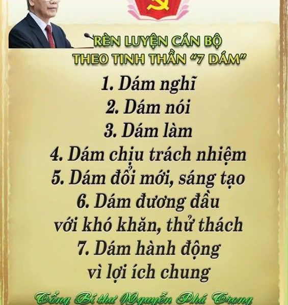 NỘI DUNG, GIÁ TRỊ TINH THẦN “7 DÁM” CỦA CÁN BỘ QUÂN ĐỘI NHÂN DÂN VIỆT NAM