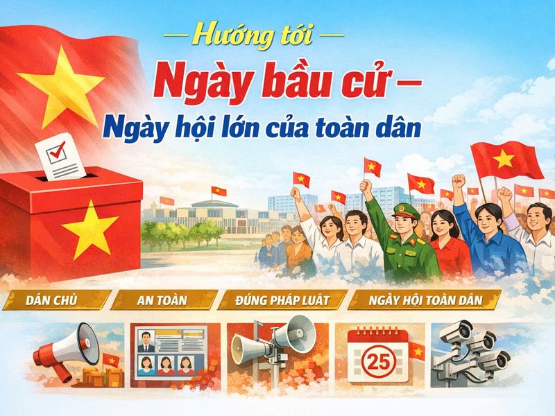 Hướng tới Ngày bầu cử – Ngày hội lớn của toàn dân