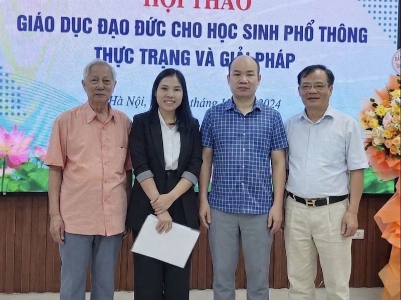 GIÁO DỤC ĐẠO ĐỨC CHO HỌC SINH PHỔ THÔNG THEO TRIẾT LÝ “TIÊN HỌC LỄ, HẬU HỌC VĂN”