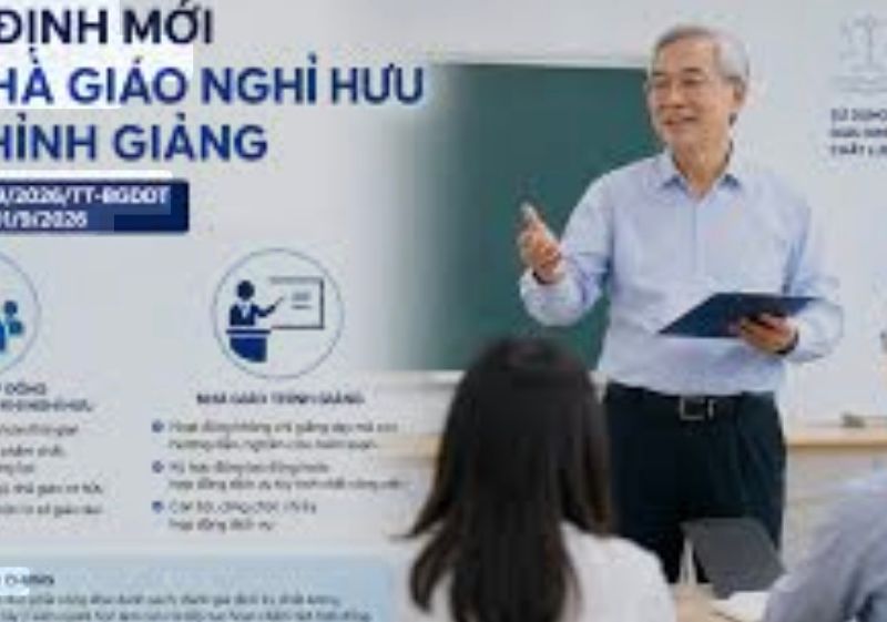 Thông tư mới về nhà giáo sau nghỉ hưu và nhà giáo thỉnh giảng: Hoàn thiện hành lang pháp lý, nâng cao chất lượng giáo dục